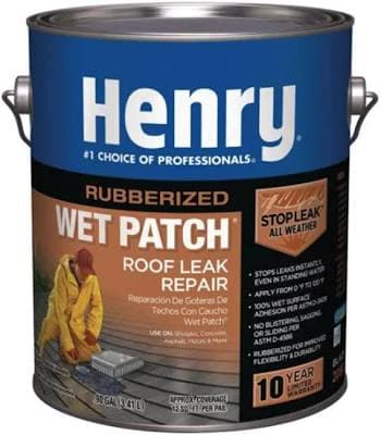 HENRY Rubberized Wet Patch Roof Cement HE208R042