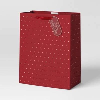 Wondershop Christmas Legacy Luxe Gift Bag
