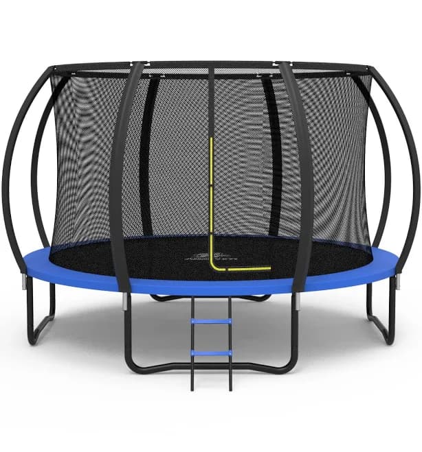 JumpYeti 14' Round Trampoline with Safety Net