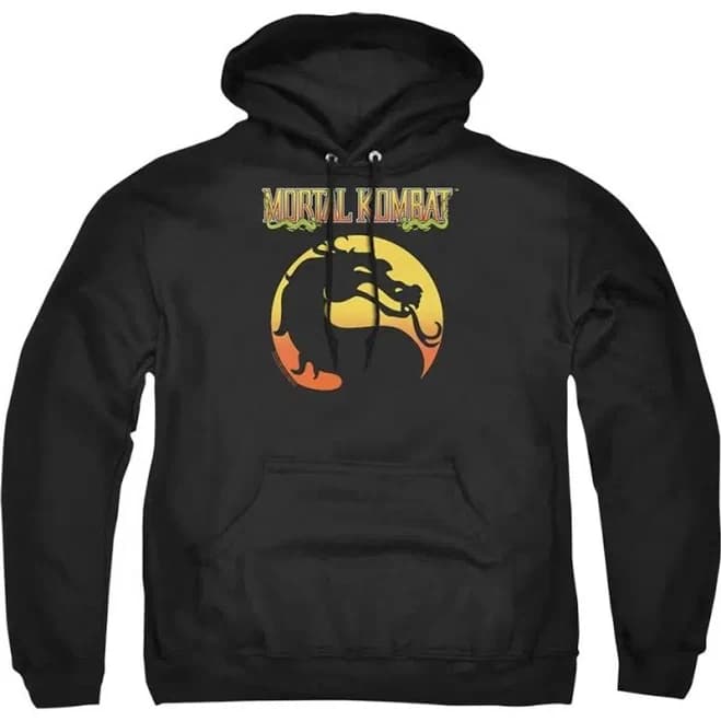 Mortal Kombat Klassic Logo Pull Over Hoodie