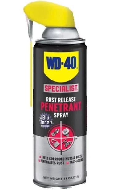2 Pack 1 Wd-40 Specialist Rust Release Penetrant Spray, 11 Oz, Aerosol