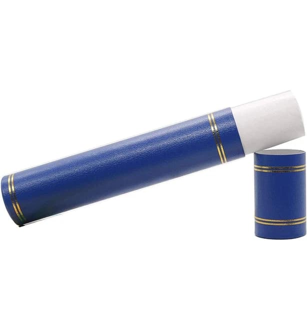 Certificate Diploma Tube Holder Scroll - 4 Colors
