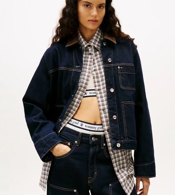 Tommy Jeans Women's Oversized Chore Jacket