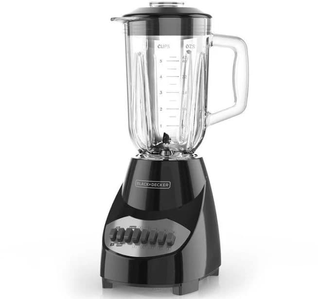 BLACK+DECKER 10-Speed Blender Glass Jar bl2010bg