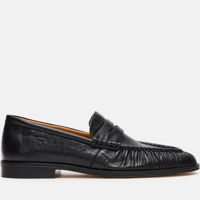 Steve Madden Men's Quincey Leather Slip-On Loafers