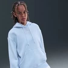 Nike Women's Sportswear Phoenix Fleece Oversized Pullover Hoodie, M - Celestine Blue
