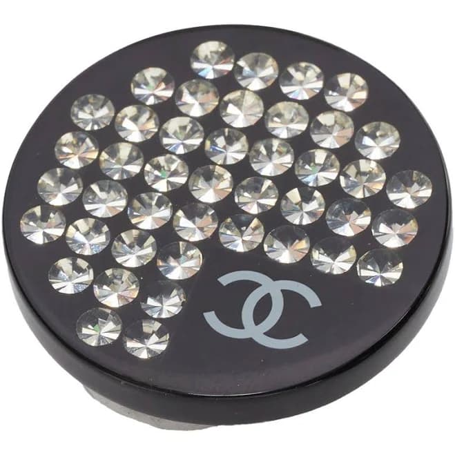 CHANEL Women's 2005s Crystal-embellished Resin Brooch