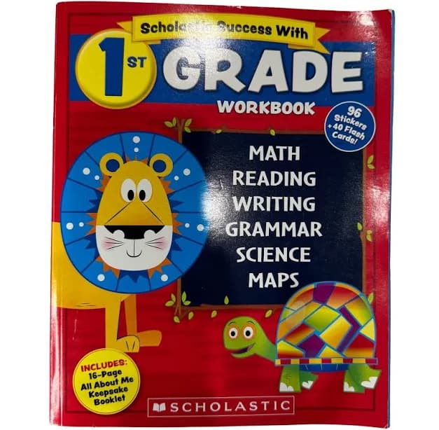 Scholastic Success with: 1st Grade Workbook, (Paperback)
