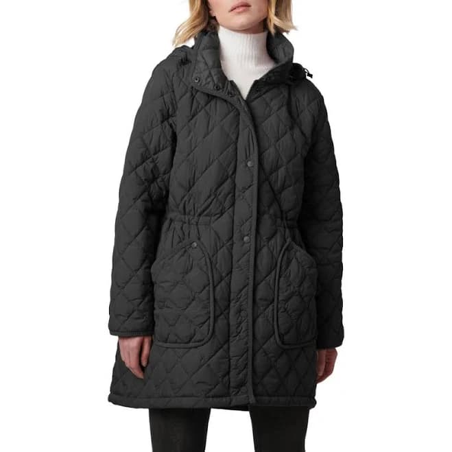 Bernardo Women's All Day Flair Quilted Puffer Jacket