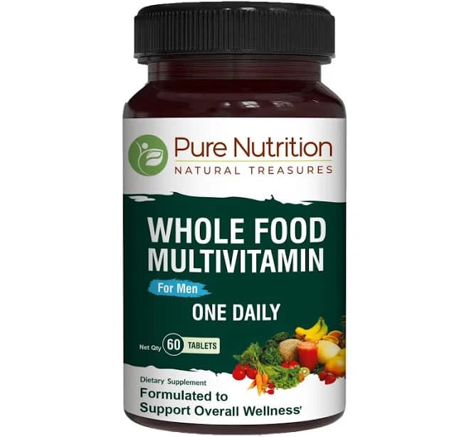 Pure Nutrition Men's Whole Food Multivitamins