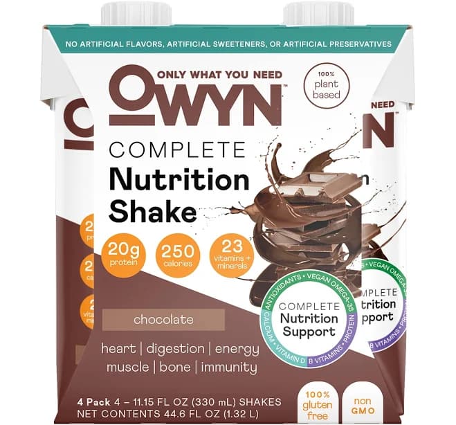 Owyn Complete Nutrition Meal Replacement Shake 6-Pack