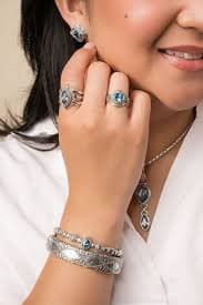 Eternal Peace Cuff™ in Watermark | Sterling Silver Cuff - SARDA™
