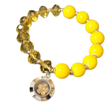 Women's Stretch Glass Bead Bracelet