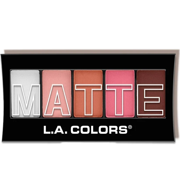 L.A. Colors 5 Color Matte Eyeshadow