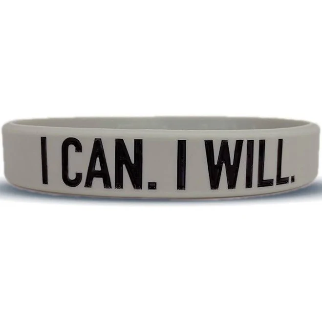 Elite Athletic Gear I Can. I Will. Wristband