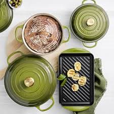 Le Creuset Signature Enameled Cast Iron French Oven, 2 1/2-Qt. with Lid, Olive | eBay