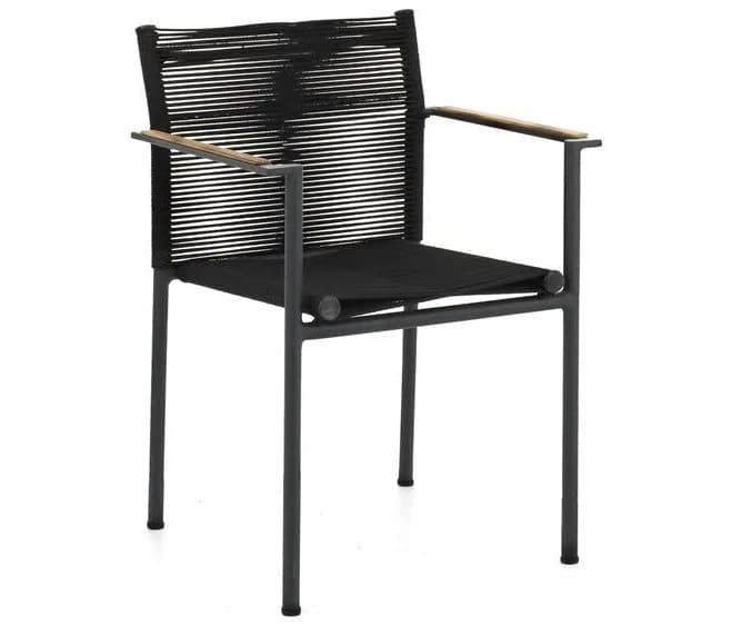 Alfresco Home Jakarta Wicker Outdoor Patio Dining Armchair