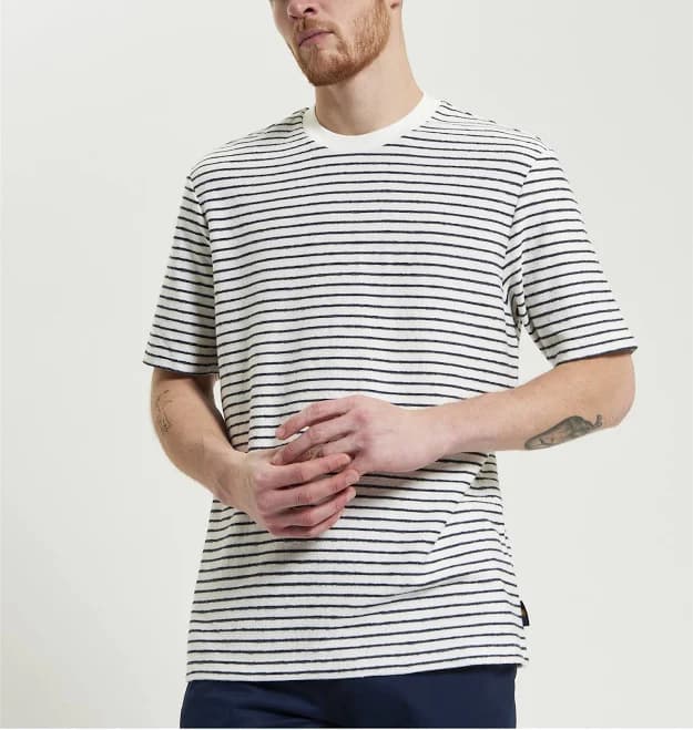Textured Stripe Tee