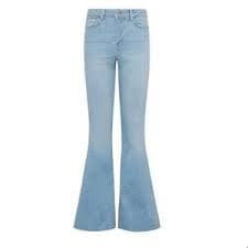 L'AGENCE | Jeans | Lagence Womens High Rise Kendra Cropped Flare Leg Jeans Blue Cotton Size 28 | Poshmark
