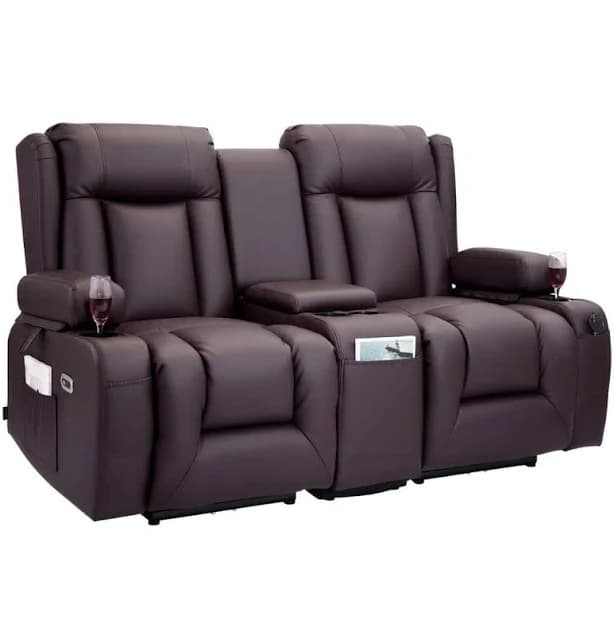 SKYSHALO Loveseat Recliner Sofa