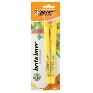 Dollar Tree Bic Brite Liner Highlighters