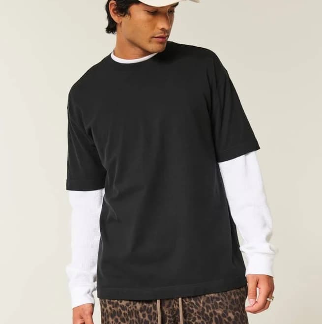 Men's Boxy Heavyweight Crew T-Shirt