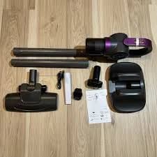 Cordless Stick Vacuum Cleaner Grey/Purple w/attachments
