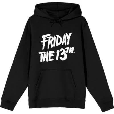 Bioworld Men's Friday The 13th 3D Logo Hoodie