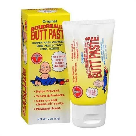 Boudreaux's Butt Paste Diaper Rash Cream | 4oz | Tube | Each | 62103033304