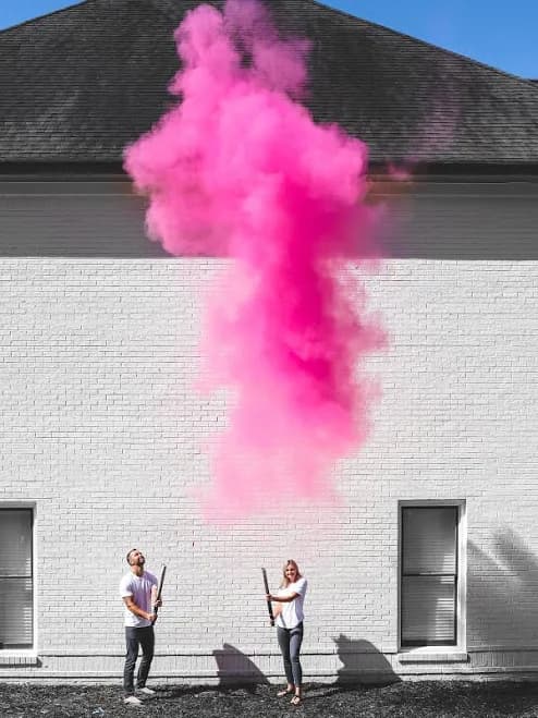 Powder Gender Reveal Cannons