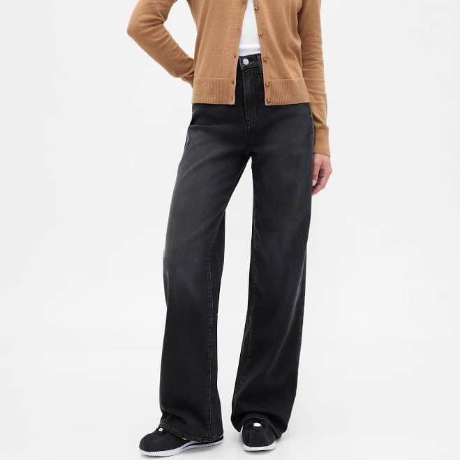 Gap Women's High-Rise Wide-Leg Sweatpants