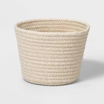 Brightroom Decorative Coiled Rope Basket