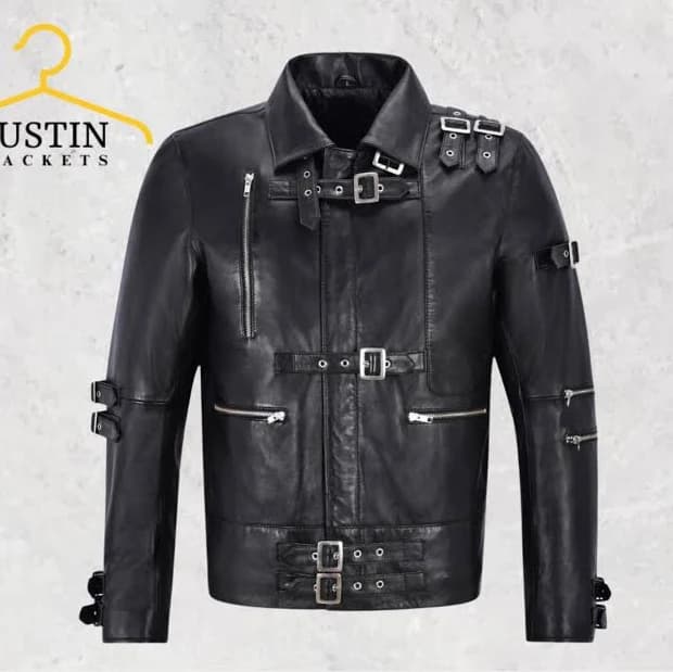 Michael Jackson MJ Bad Leather Jacket