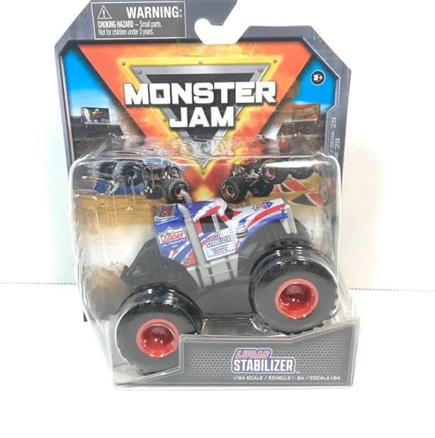 Spin Master Monster Jam Lucas Stabilizer - New Toys & Collectibles | Color: Blue