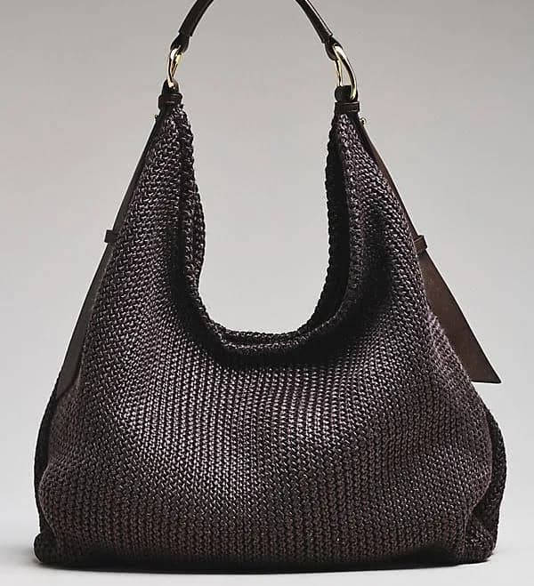 Dolce Vita Women's Miriel Raffia Shoulder Bag