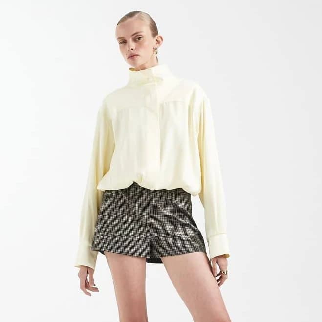 ASOS Design Tailored Plaid