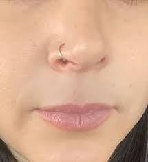 Amazon.com: Longita Fake Nose Ring D Shaped Nose Ring Fake Nose Piercing Faux Nose Ring for Women Men Clip on Nose Ring Hoop Gold Silver Black Fake Gold Nose Ring Non Piercing