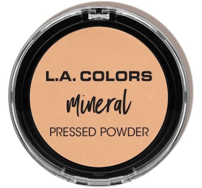 LA Colors Mineral Pressed Powder - Light Creamy Natural