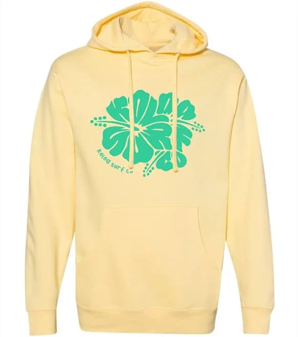 Koloa Flower Print Hoodie