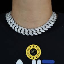 Heavy Solid 925 Sterling Silver Men's VVS1 Moissanite Baguette Studded Cuban Chain,icedout Rapper Chains,20mm Wide, Quality Box Clasp - Etsy Israel