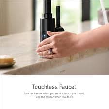 Moen 5925Ew Sleek 1.5 GPM Single Hole Pre-Rinse Pull Down Kitchen Faucet - Spot Resist - Walmart.com