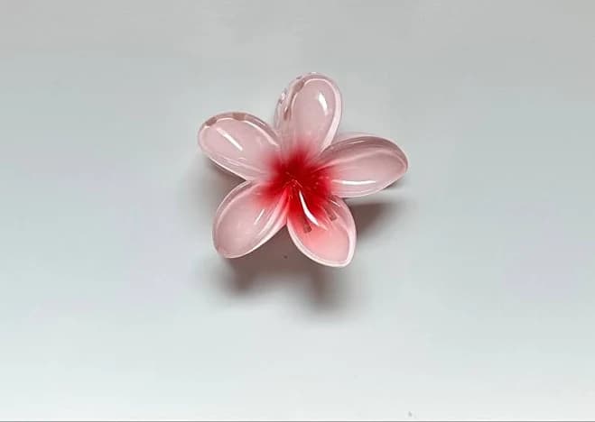 Hibiscus Flower Claw Clip