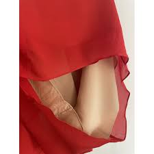 Silk mid-length dress Alexander Wang Red size 4 US in Silk - 43458339