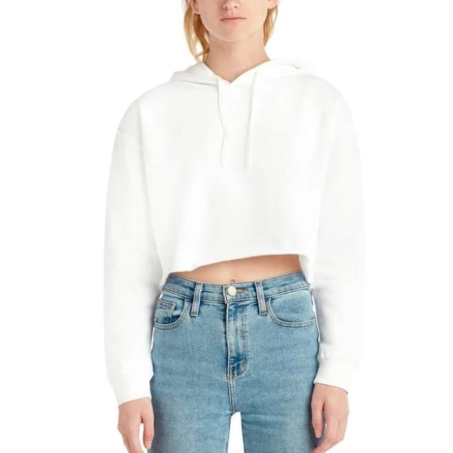 Lane Seven LS12000 Women's Cropped Fleece Hoodie