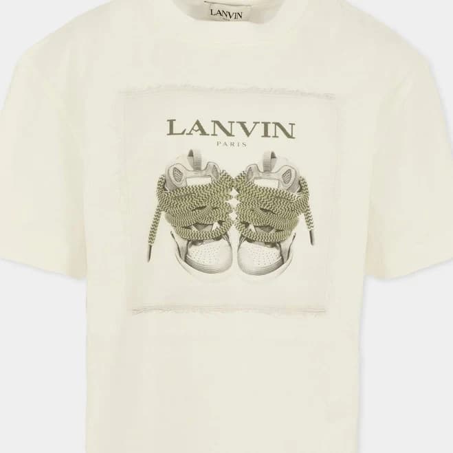 Lanvin Boys' Curb Basket T-Shirt
