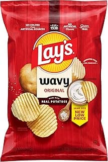 Wavy Potato Chips Original Flavor, 7.75 Oz