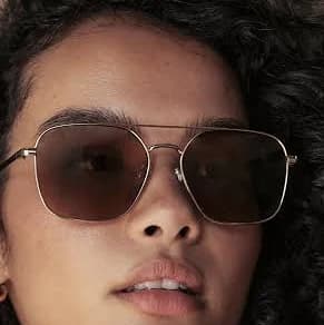 Free People Betty Aviator Sunglasses
