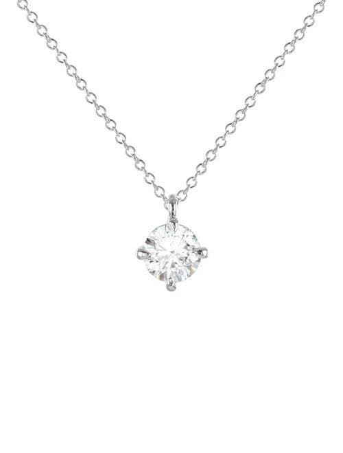 Untamed Petals Joelle Crystal Pendant Necklace