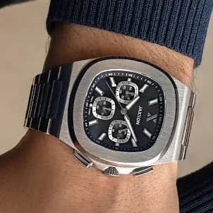 JAXXON JX1 Chronograph Diamond Cut Bezel