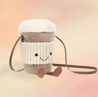 Jellycat Amuseables Coffee-To-Go Bag